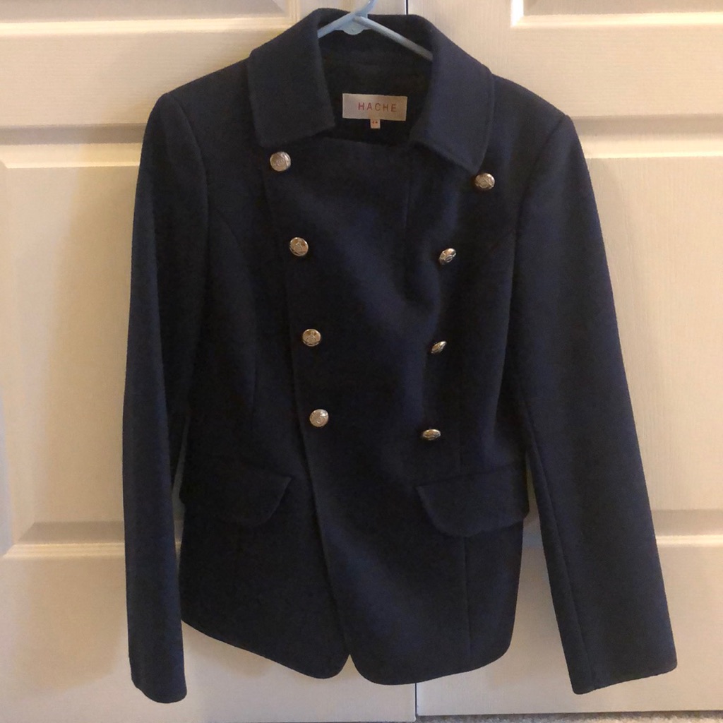 Hache Coat Size 44